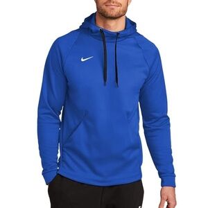 Nike Blue Hoodie with Black Accents